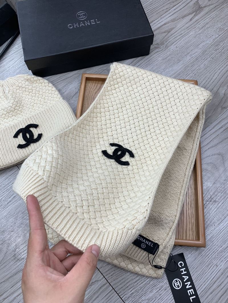 Chanel Caps Scarfs